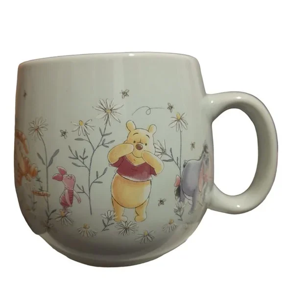 DISNEY WINNIE THE POOH, TIGGER, PIGLET, EEYORE STYLISH MUG - Picture 1 of 5